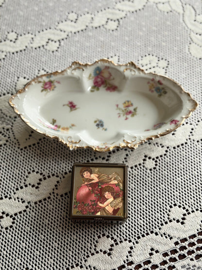 Limoges Porcelain Serving Dish/Trinket Box