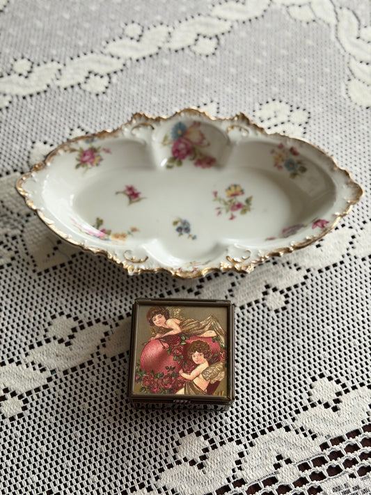 Limoges Porcelain Serving Dish/Trinket Box