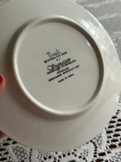 Tulip Desert Plates/Candle Holder