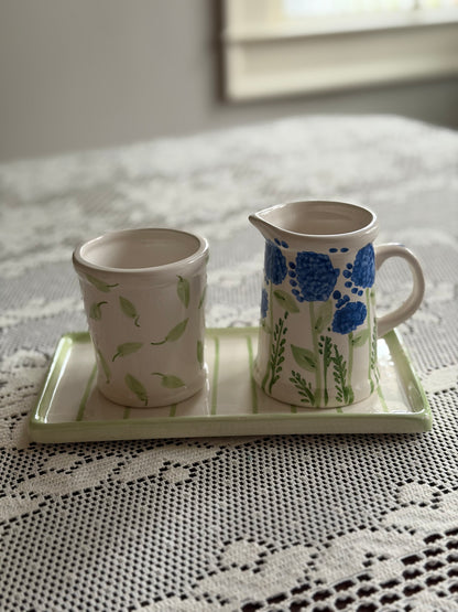 3 Pc Floral Home Decor Set