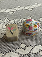 Set 2 Floral Trinket Boxes