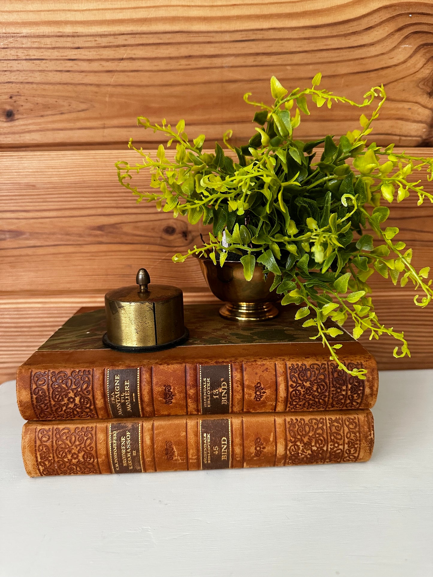 Vintage Brass Postage Stamp Dispenser