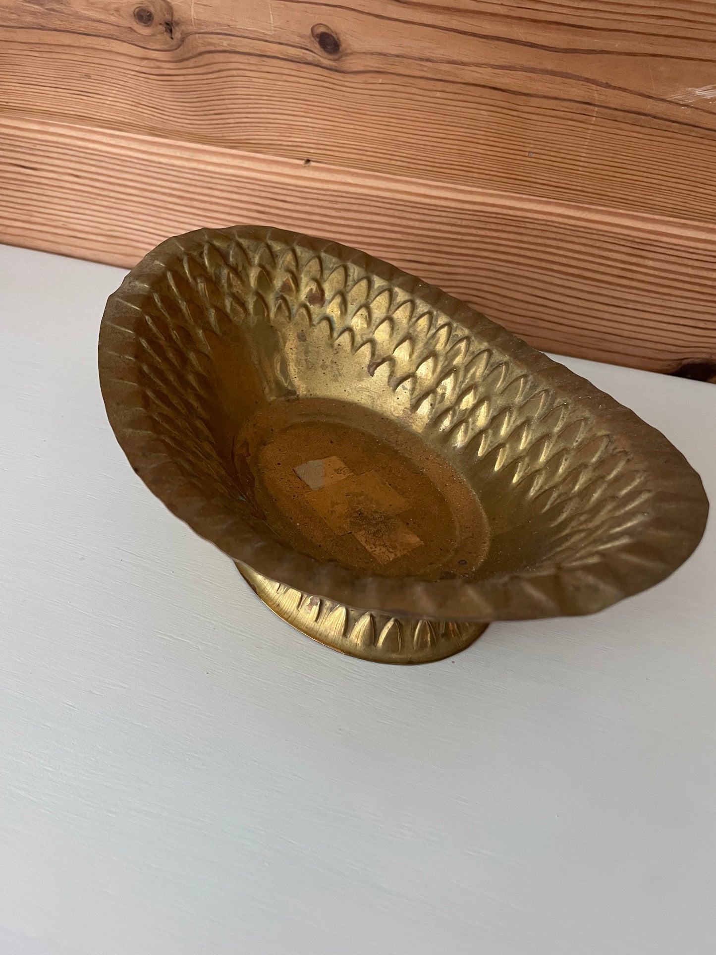 Vintage Brass Bowl