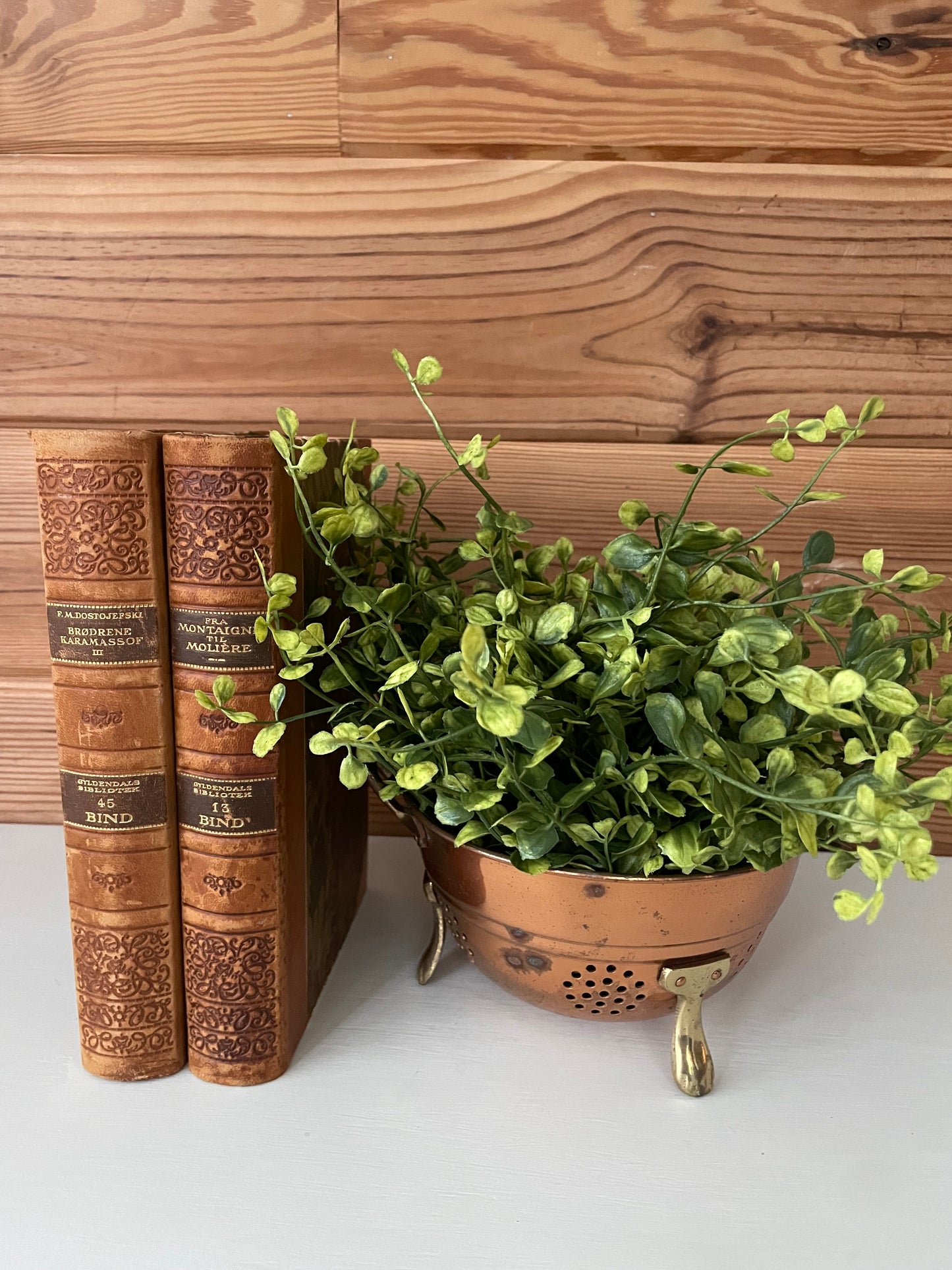 Vintage Copper Colander - Mini