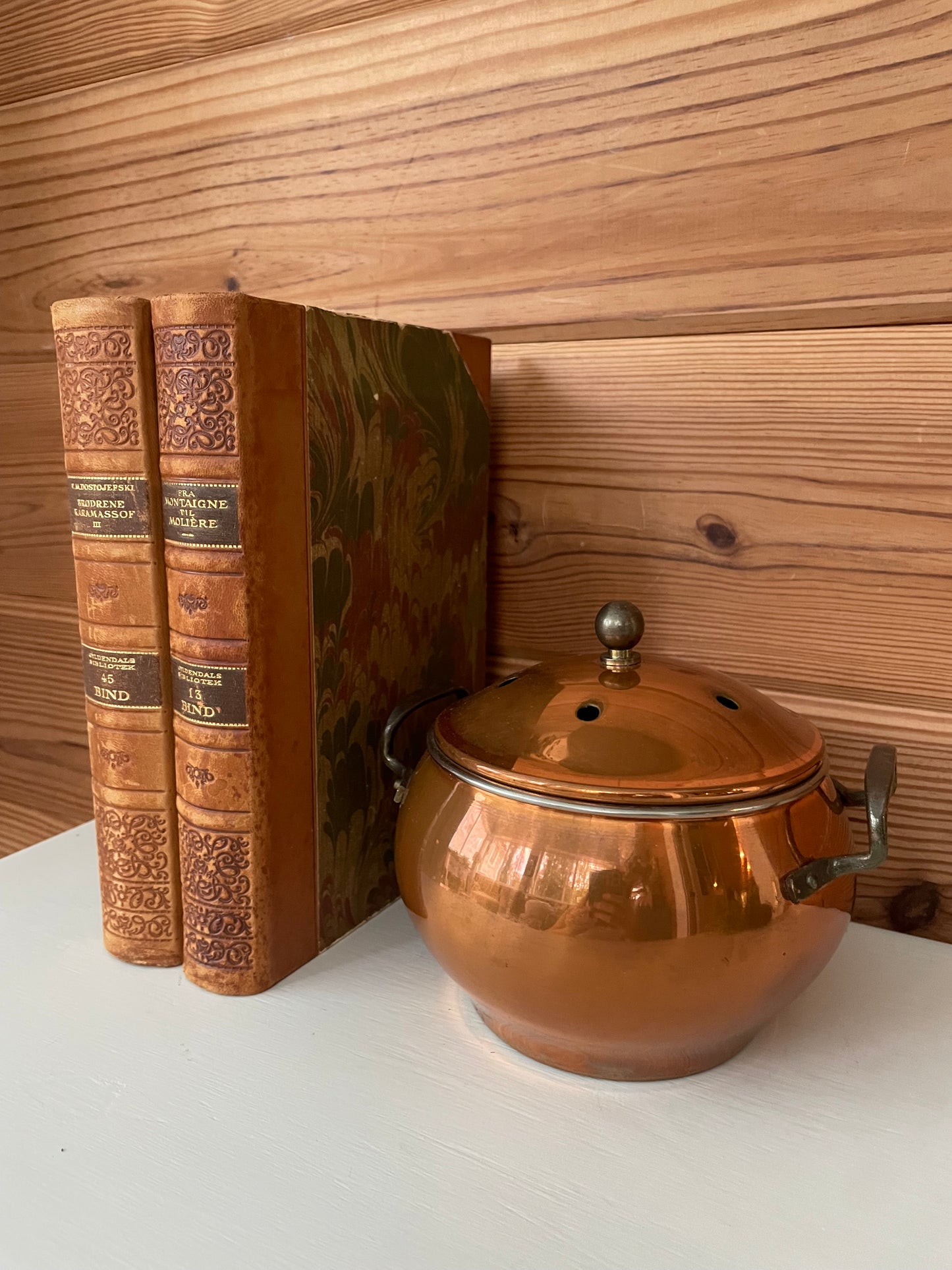 Vintage Copper Simmer Pot