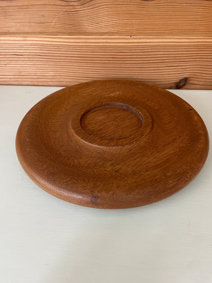 Wooden Round Candle Holder