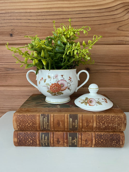 vintage Noritake Hofgarten Sugar Bowl & Lid