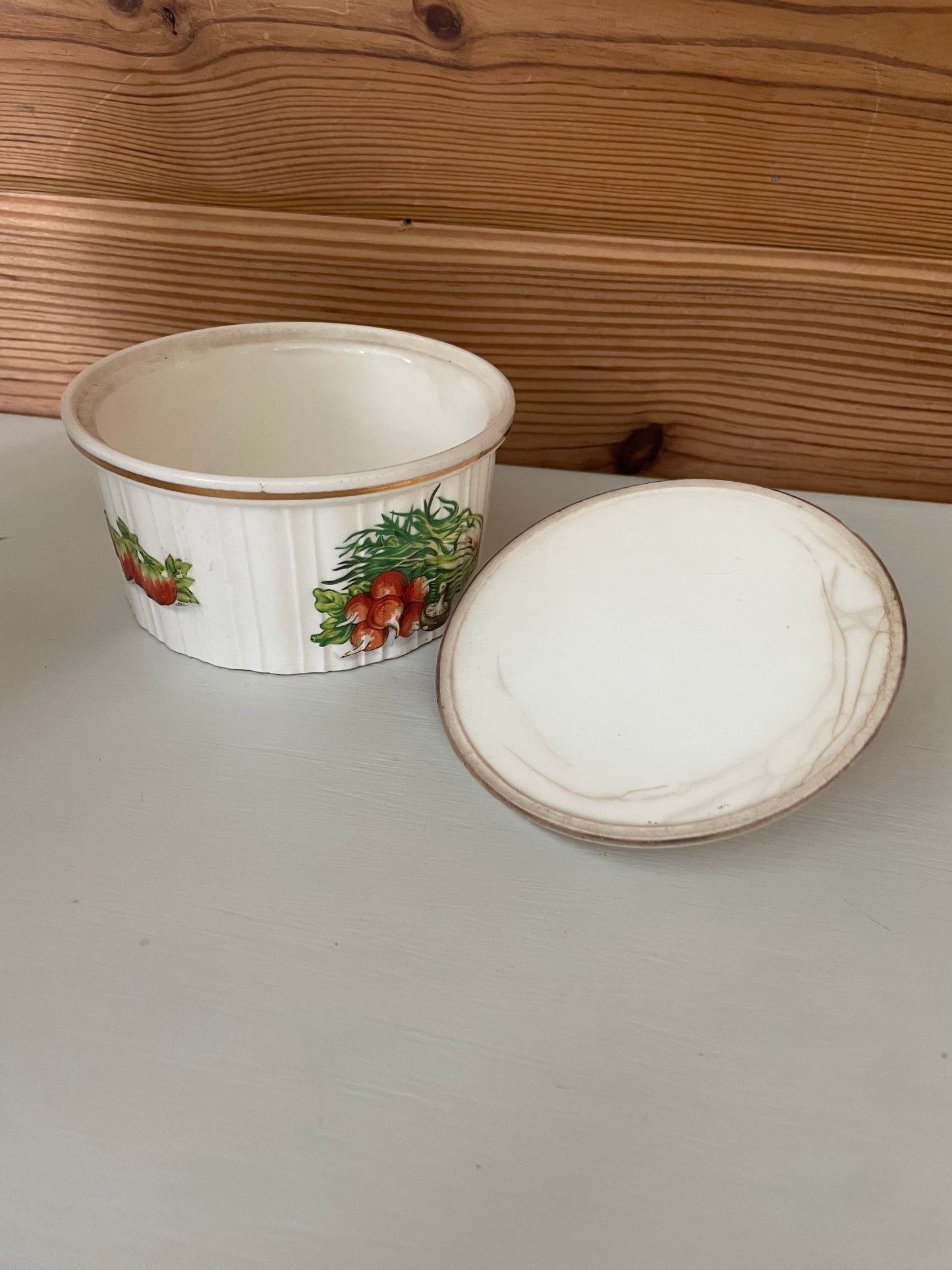 Vintage Decorative Vegetable Dish