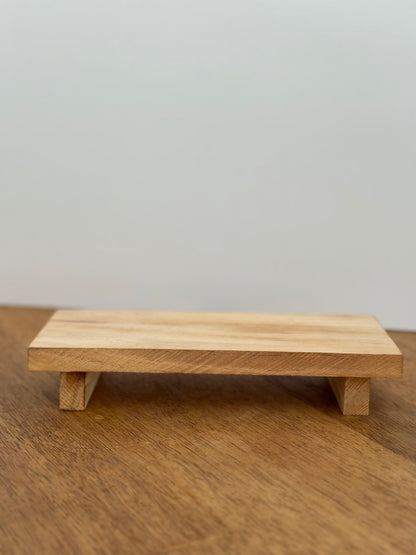 9' Natural Wood Riser