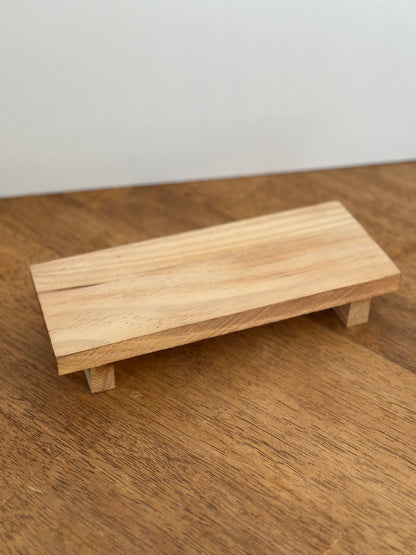 9' Natural Wood Riser