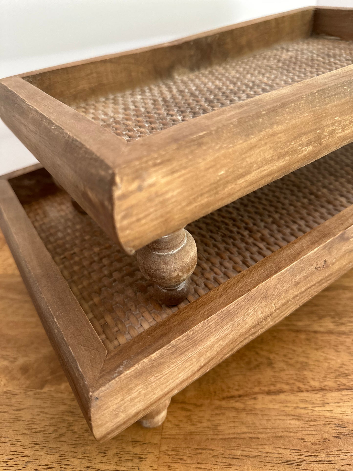 Wooden Riser Tray