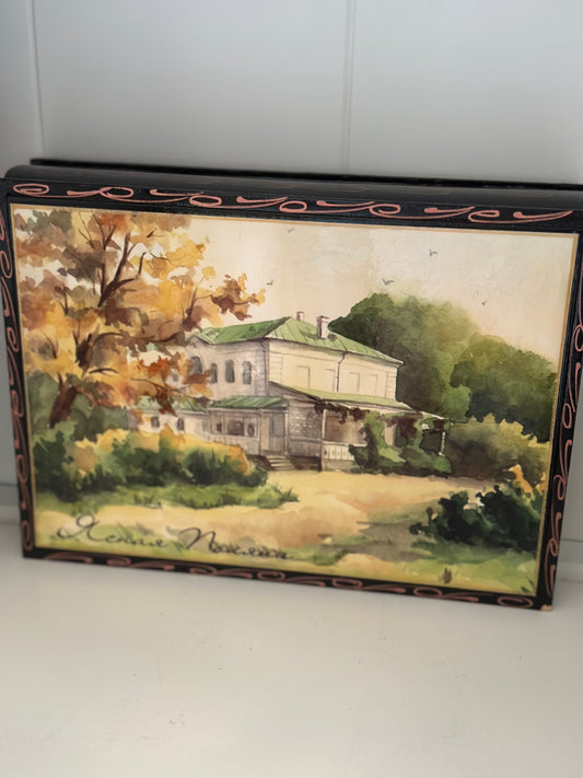 Decorative Lacquered Wooden Storage Box