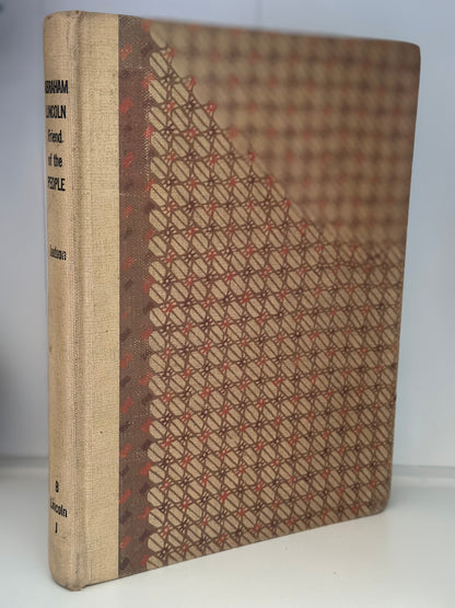 Vintage "Abraham Lincoln Friend of The People" Book