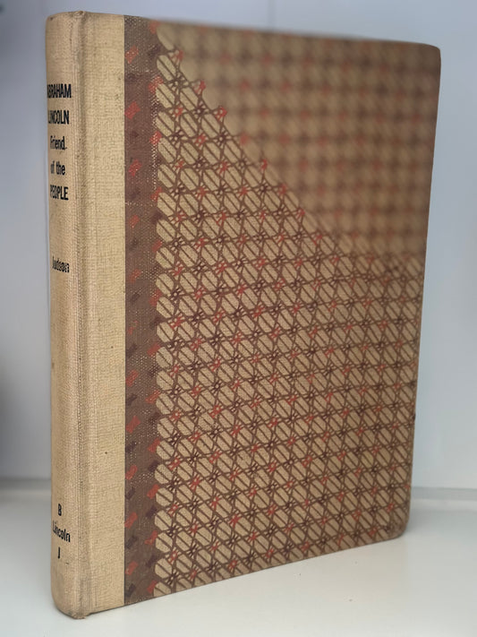 Vintage "Abraham Lincoln Friend of The People" Book