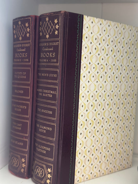 Vintage Readers Digest Condensed Books Set (2)