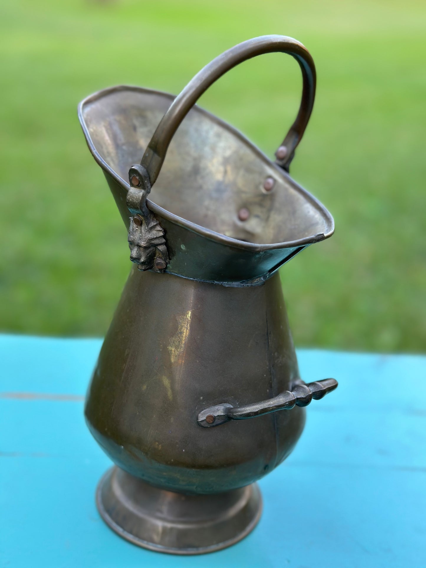 Vintage Brass Pitcher