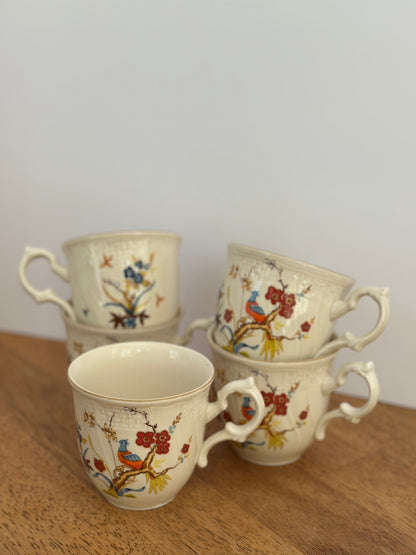 Mikasa Shangri-la Ivory Teacups (5)