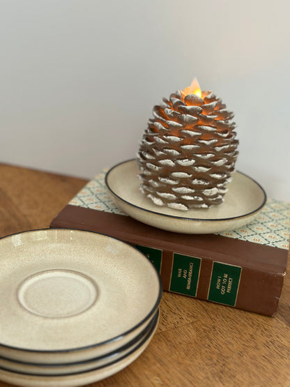 Denby Sahara Stoneware Saucers (4)