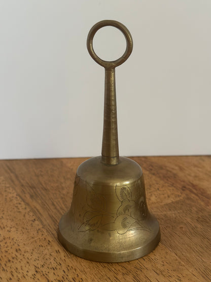Vintage Brass Dinner Bell