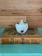 Vintage Porcelain Trinket Box | Hand-Painted with Rose