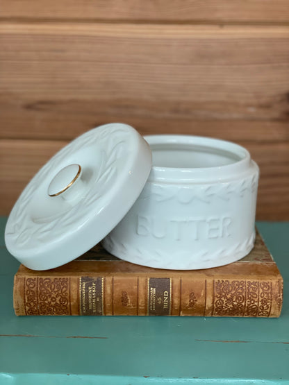 Vintage House of Weber | Butter Dish | Ceramic