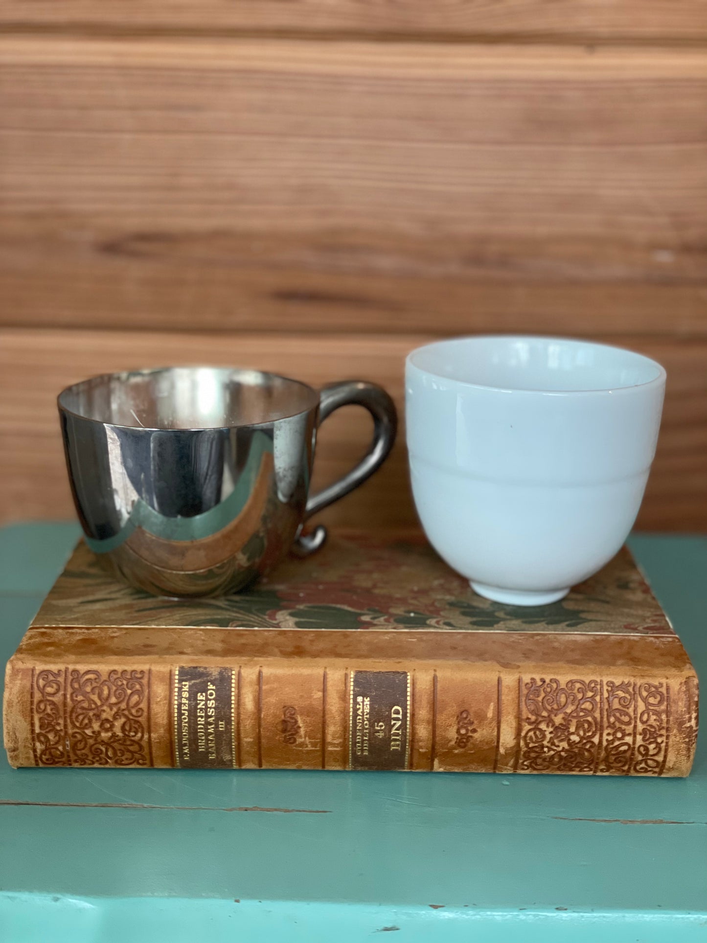 Silver Plated Mug with Ceramic insert