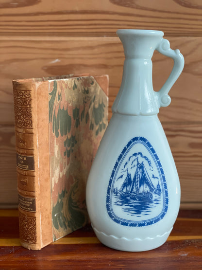 Vintage Delft Blue Jim Beam Bottle