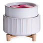 Ceramic & Wood 2-in-1 Classic Fragrance Warmer