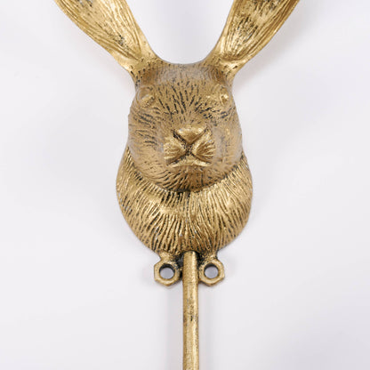 Bronze Rabbit Wall Hook